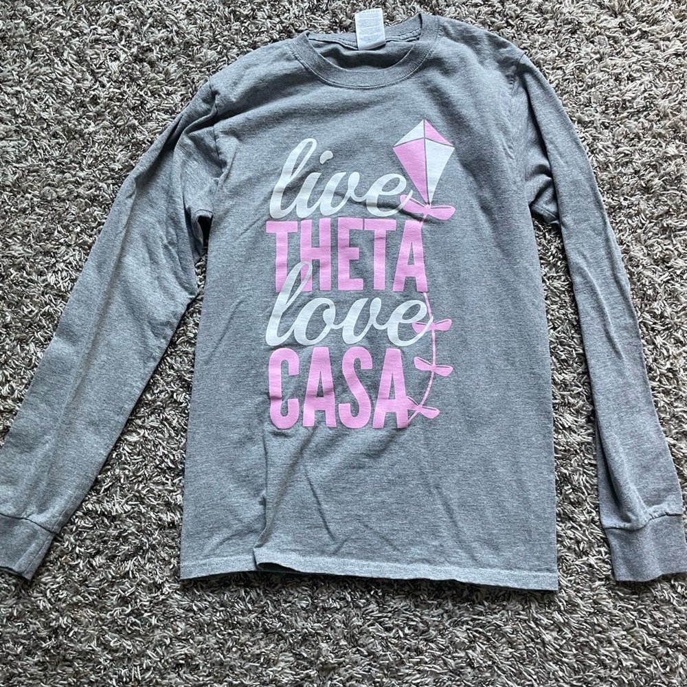 Vintage Kappa Alpha Theta Philanthropic CASA Long Sleeve